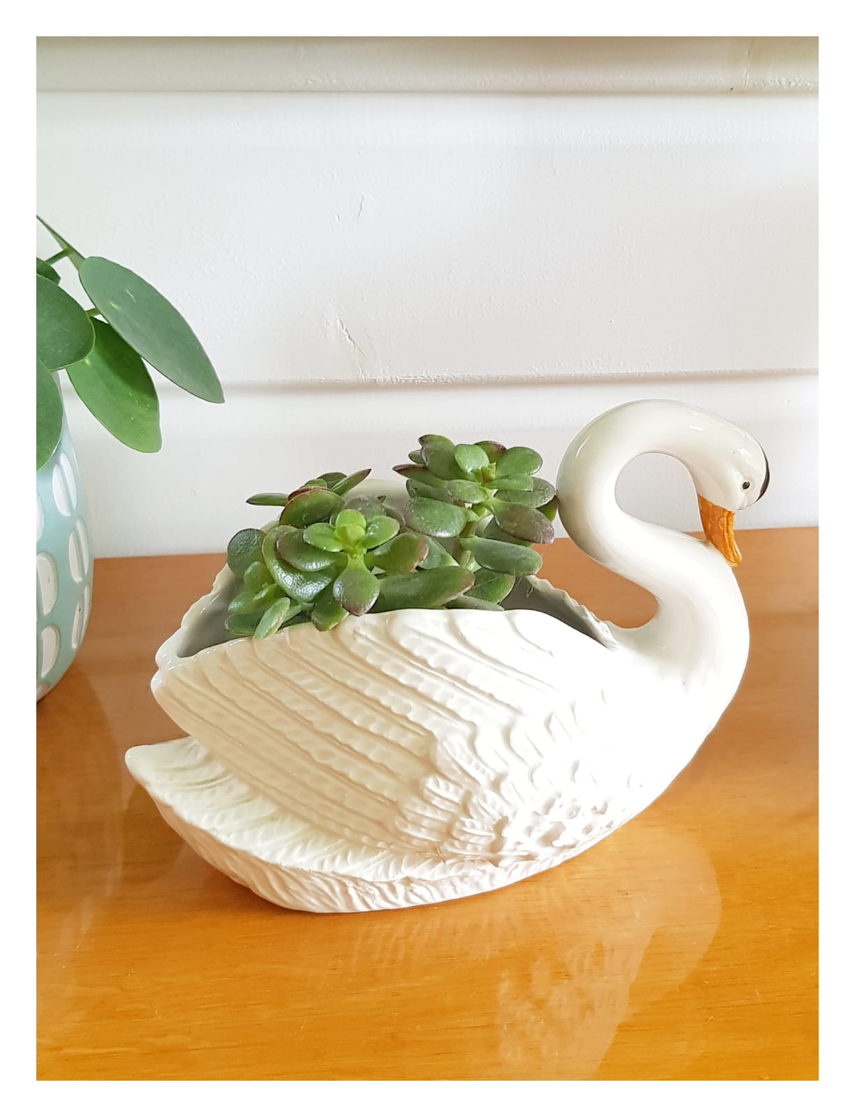 Vase - pot for houseplant from the 80s-90's