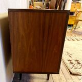 Vintage sideboard with metal legs