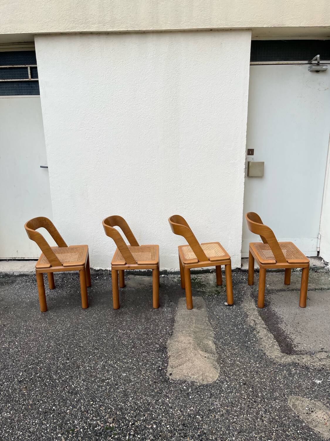 Chaises cannage RB Rossana