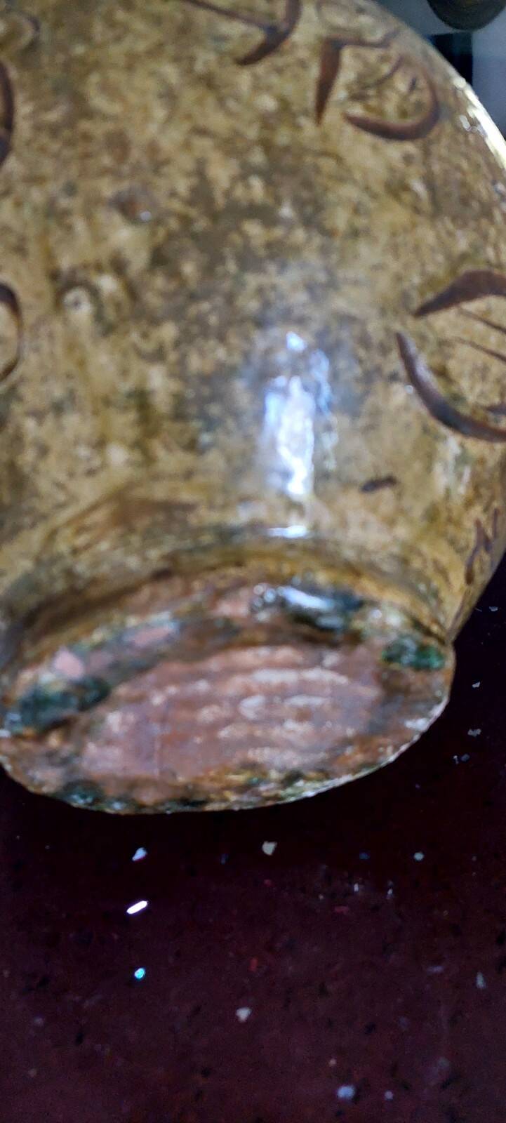 Brocca smaltata Seminara Calabria Paolo Condurso firmata