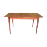 Scandinavian table vintage teak butterfly extension