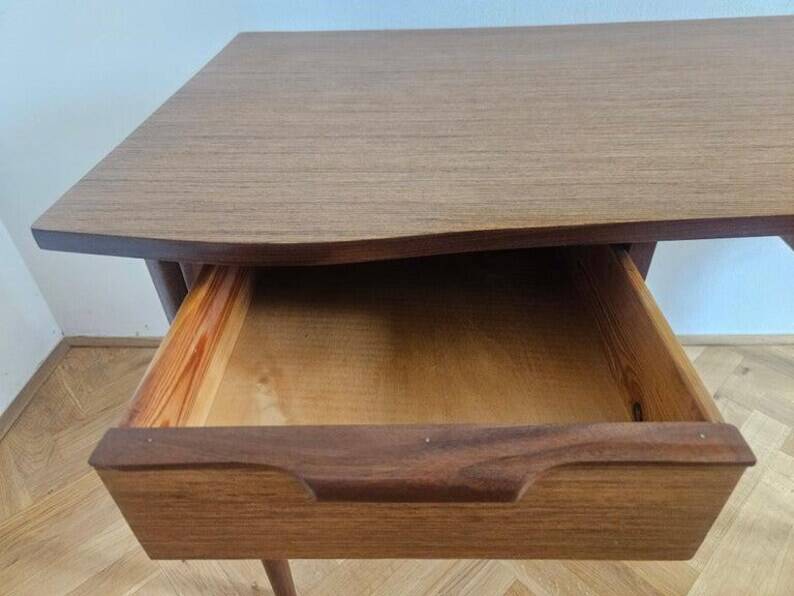 Very Rare Midcentury Teak Desk / Table, Denmark, 1960s
