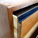 Chest of drawers vintage foot compass 1950