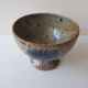 Pyrite stoneware ceramic bowl / cup signed Suzanne Dauliach Vallauris 60's