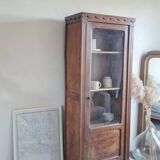 Glass-fronted Parisian wardrobe