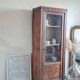 Glass-fronted Parisian wardrobe