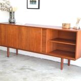 Teak sideboard by Clausen & Son * 196 cm
