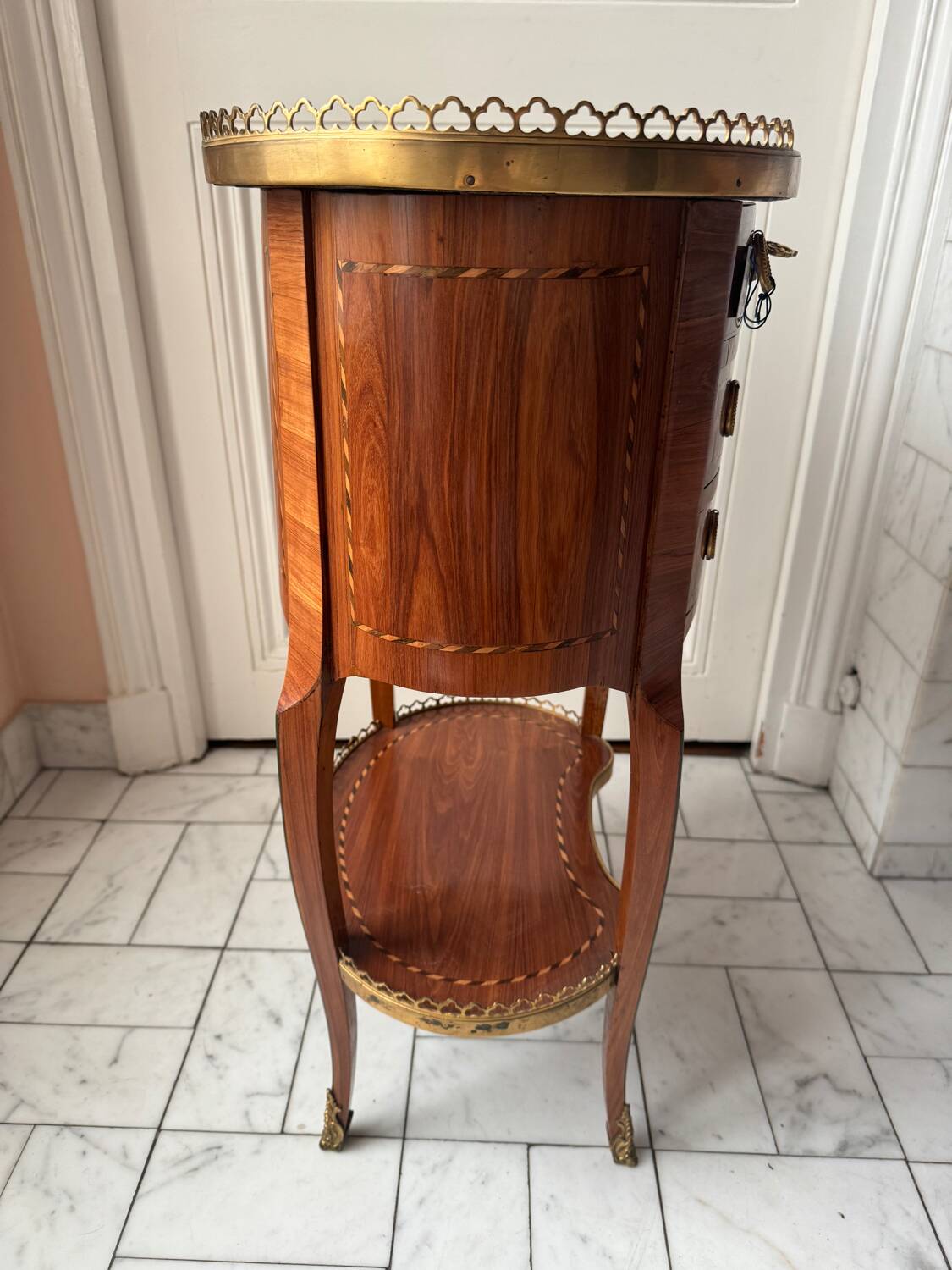 Louis XV period chiffonnier table