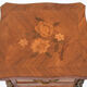 Bedside table in rosewood marquetry