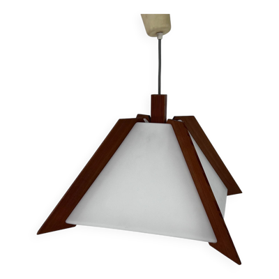 Lampe à suspension danoise esthétique, années 1960