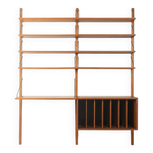 Étagère murale des années 1960, Poul Cadovius, vintage