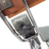 Industrial chair with armrests and Tablet