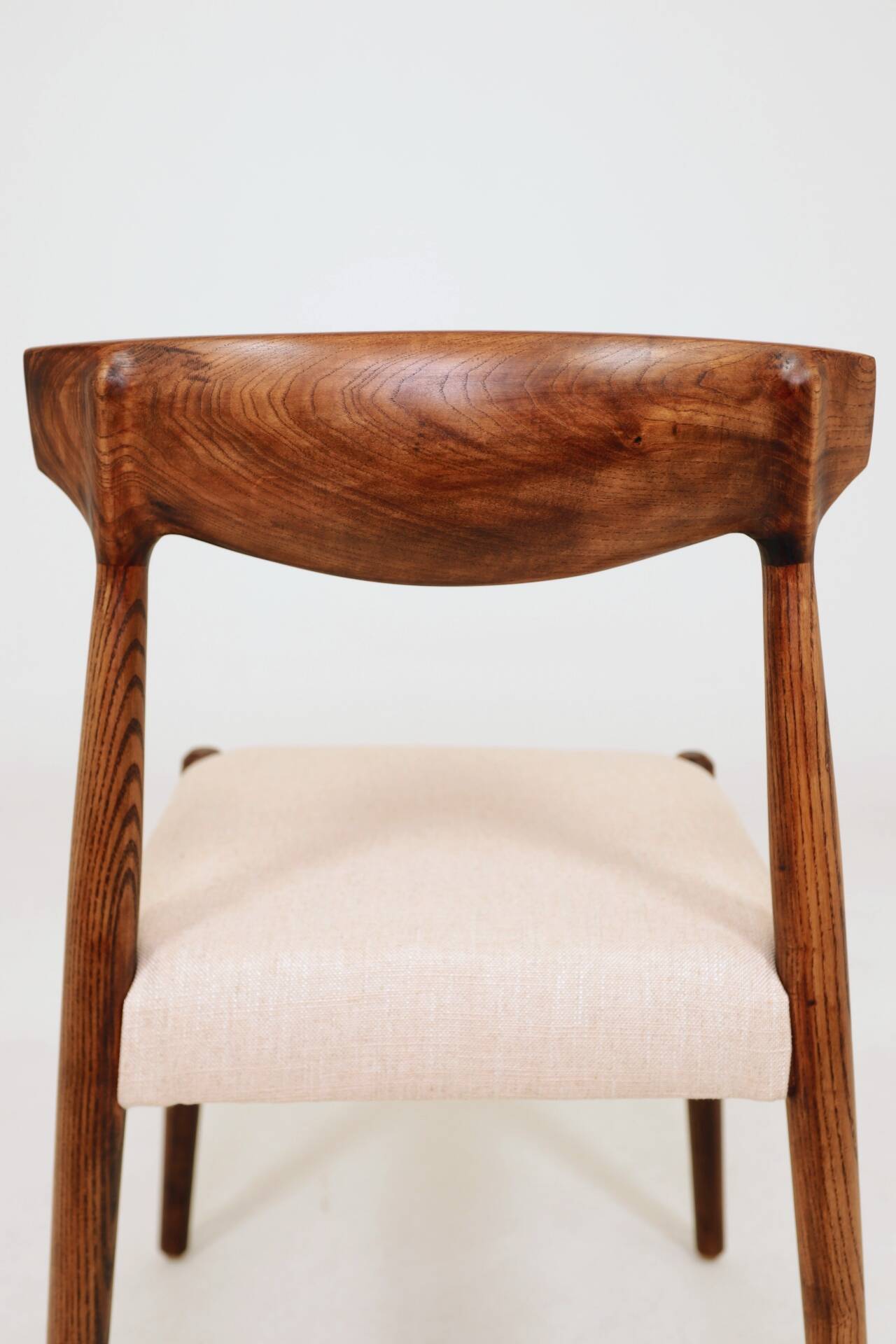 Modern Dining Chairs Japandi & Mid Century style | Solid Wood Ash 