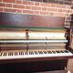Zimmermann varnished upright piano