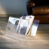 Door review W in Plexiglas 70 's design Michel Dumas