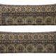 Set of 2 vintage Turkish cushion covers 41x122 cm