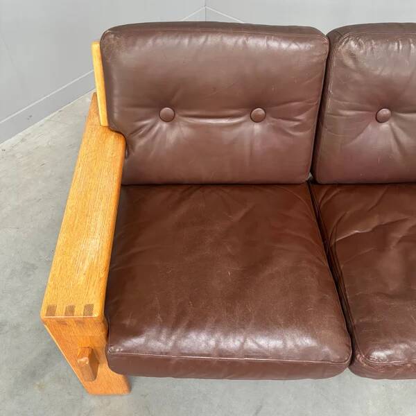 Vintage Asko Bonanza 2 seat sofa, Finland 1960s