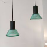 Suspensions design de Flavio Poli éditées par Seguso Murano Italie