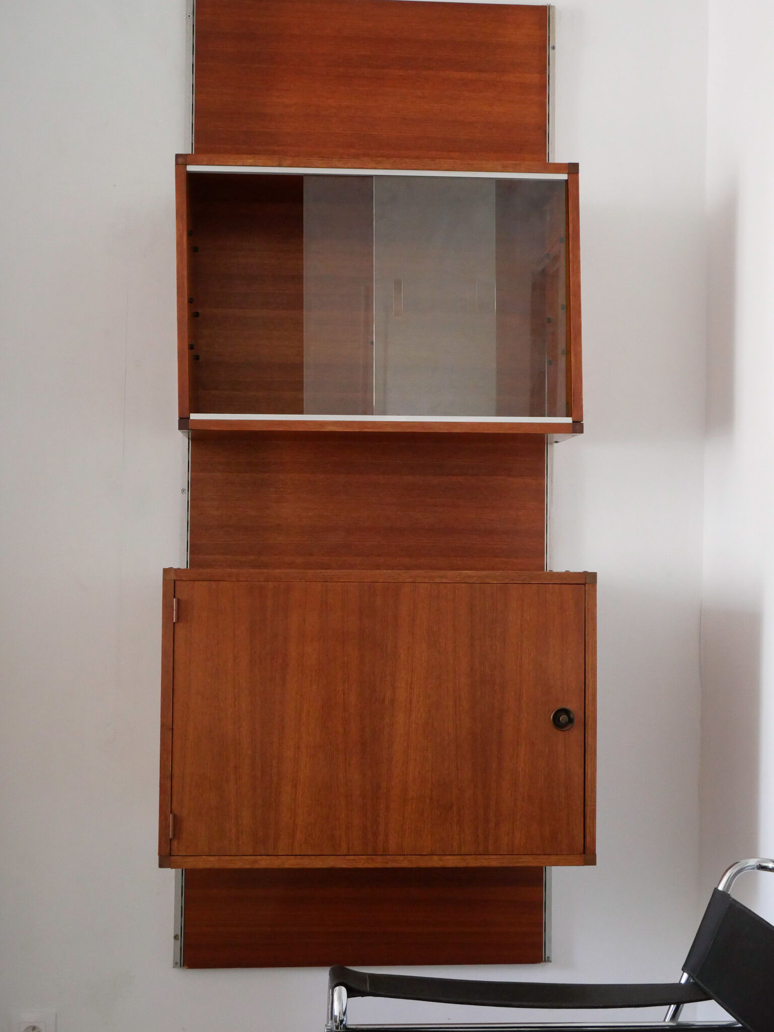 Vintage modular wall shelf