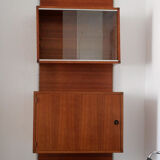 Vintage modular wall shelf