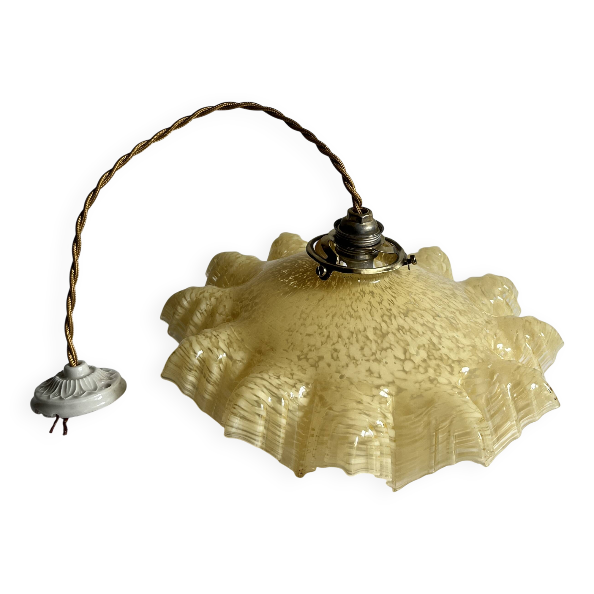 Clichy glass pendant light