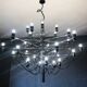 Chandelier light fixture Gino Sarfatti for Arteluce model 2097/30