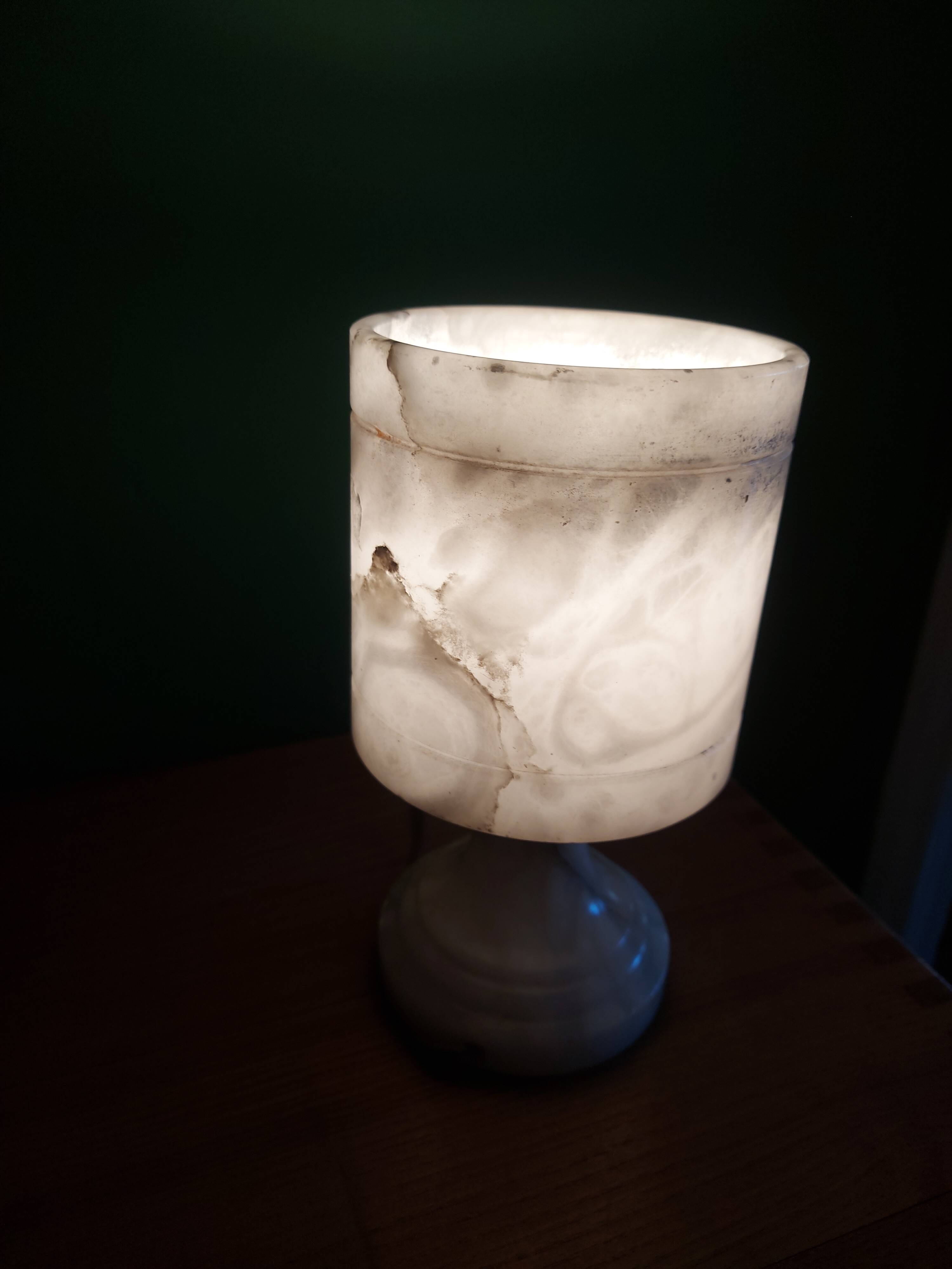 70'S alabaster lamp