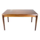Dining Table With extensions Made In Rosewood By Henning Kjærnulf From 1960s