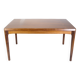 Table à manger avec rallonges fabriquée en palissandre par Henning Kjærnulf des années 1960