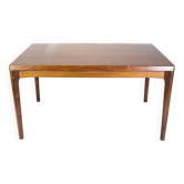Dining Table With extensions Made In Rosewood By Henning Kjærnulf From 1960s
