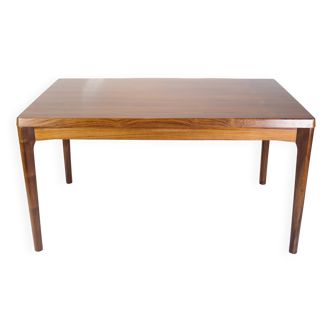 Dining Table With extensions Made In Rosewood By Henning Kjærnulf From 1960s