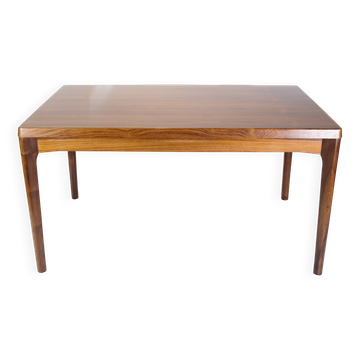 Dining Table With extensions Made In Rosewood By Henning Kjærnulf From 1960s