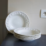 5 vintage hollow plates model Fruit