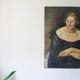 Portrait young woman with folded arms