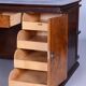 Art Deco Czechia Writing Table in Oak and Ash, 1930s