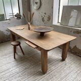 XL Butcher's Oak and Beech Farmhouse Table
