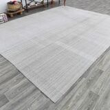 Handmade solid vintage rug 312x386cm