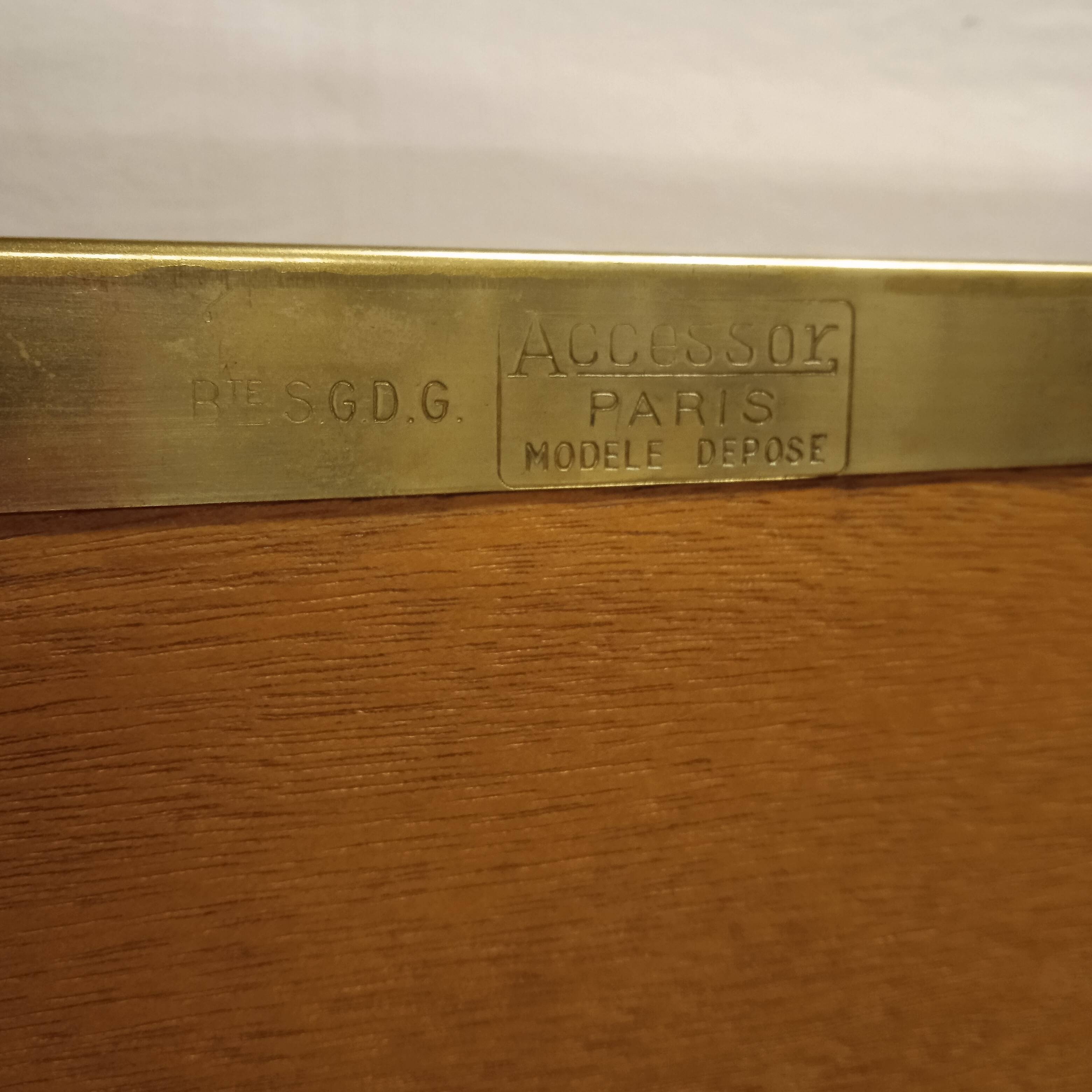 Desserte pliante vintage Soubrette circa 50