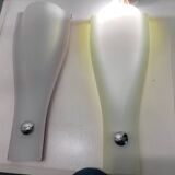 Italian glass walllights set of 2