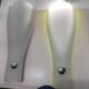 Italian glass walllights set of 2