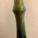 Vase soliflore en céramique française vernissée, 1920