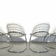 Set of 4 “Pascale” wire chairs designed by Gastone Rinaldi for Thema