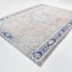9x12 Pale Red & Blue Vintage Persian Rug, 275x353Cm