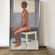 Nude painting painting
