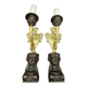 Pair of caryatid sconces Empire style early nineteenth century