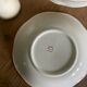 Set of 6 old hollow plates Gien model Champs