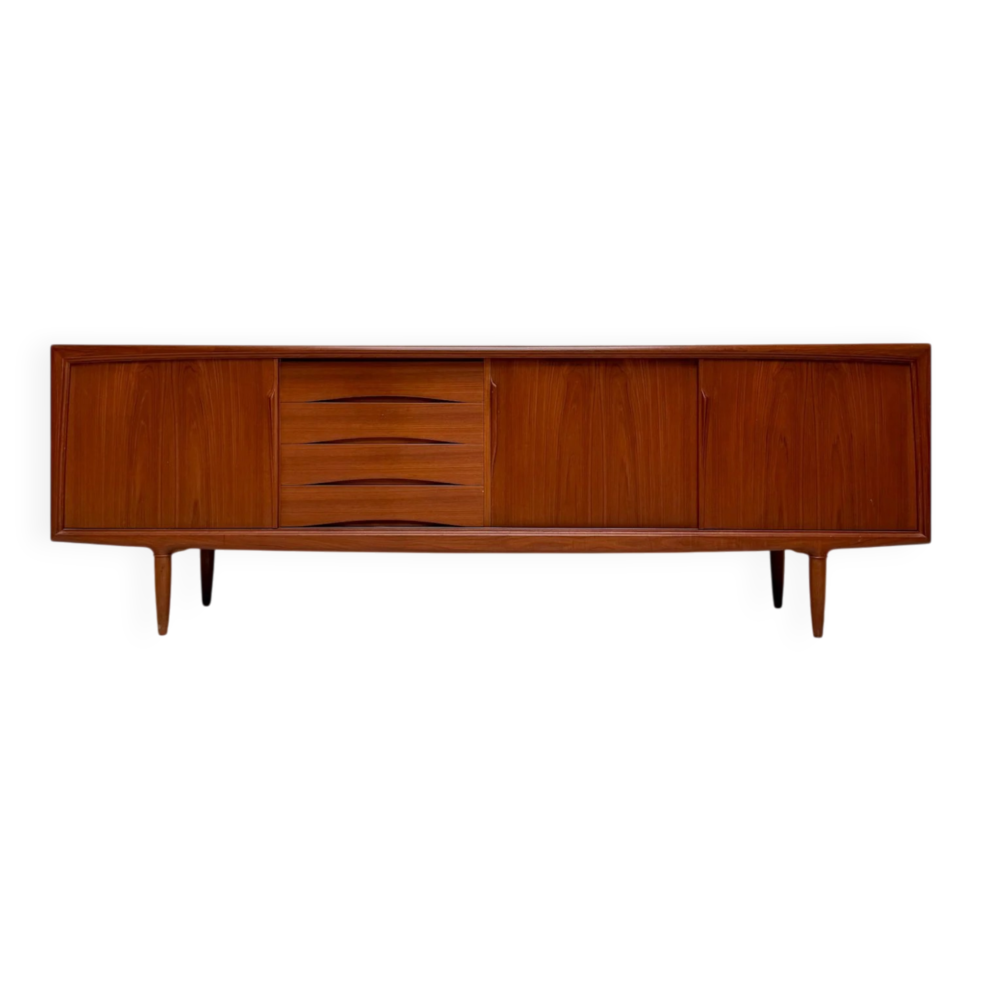 1960s Danish mid-century teak sideboard by Axel Christensen for ACO Møbler