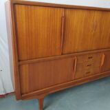 High teak sideboard