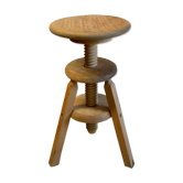 Tabouret d’artiste à vis, années 70