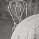 Garden set in wrought iron, early 20th century